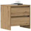 45cm W Manufactured Wood Bedside Table
