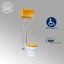 Toilette suspendue murale 1,6 GPF (siège non inclus)-38228626