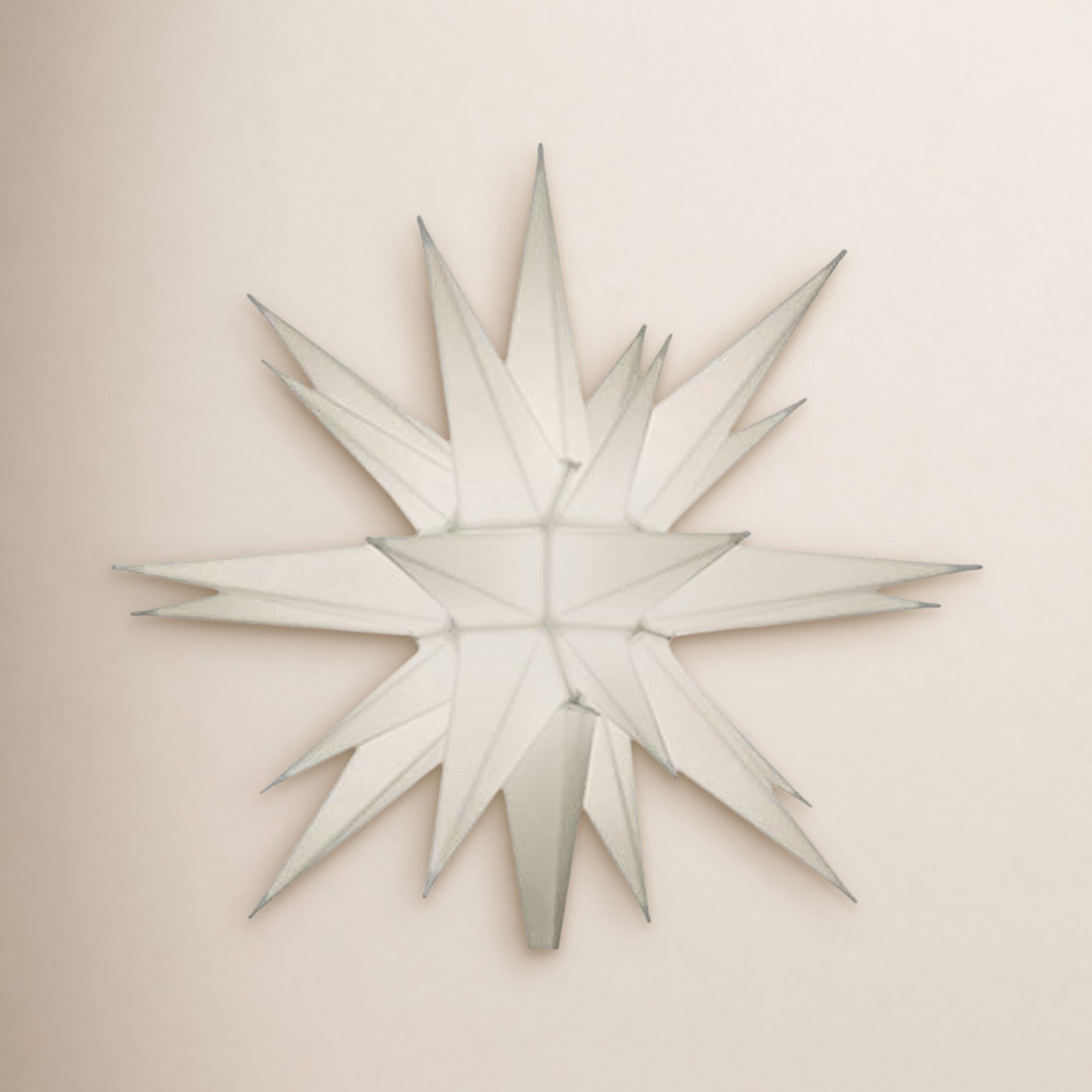 Pre-Lit Tree Topper, 12" H x 12" W x 12" D