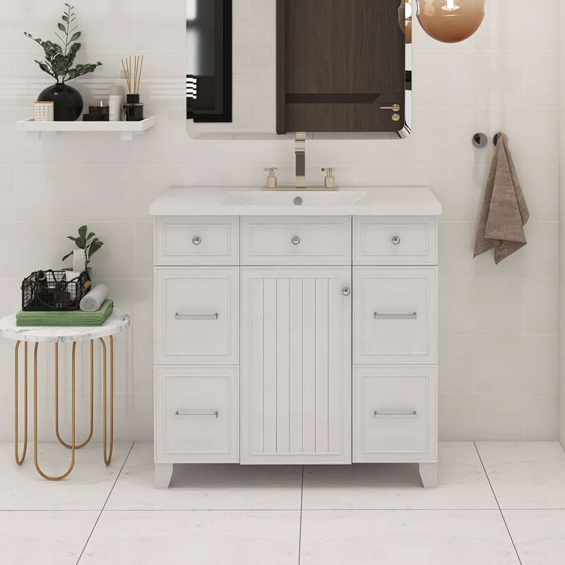 Ensemble de meuble-lavabo simple 30 po Nyiema
