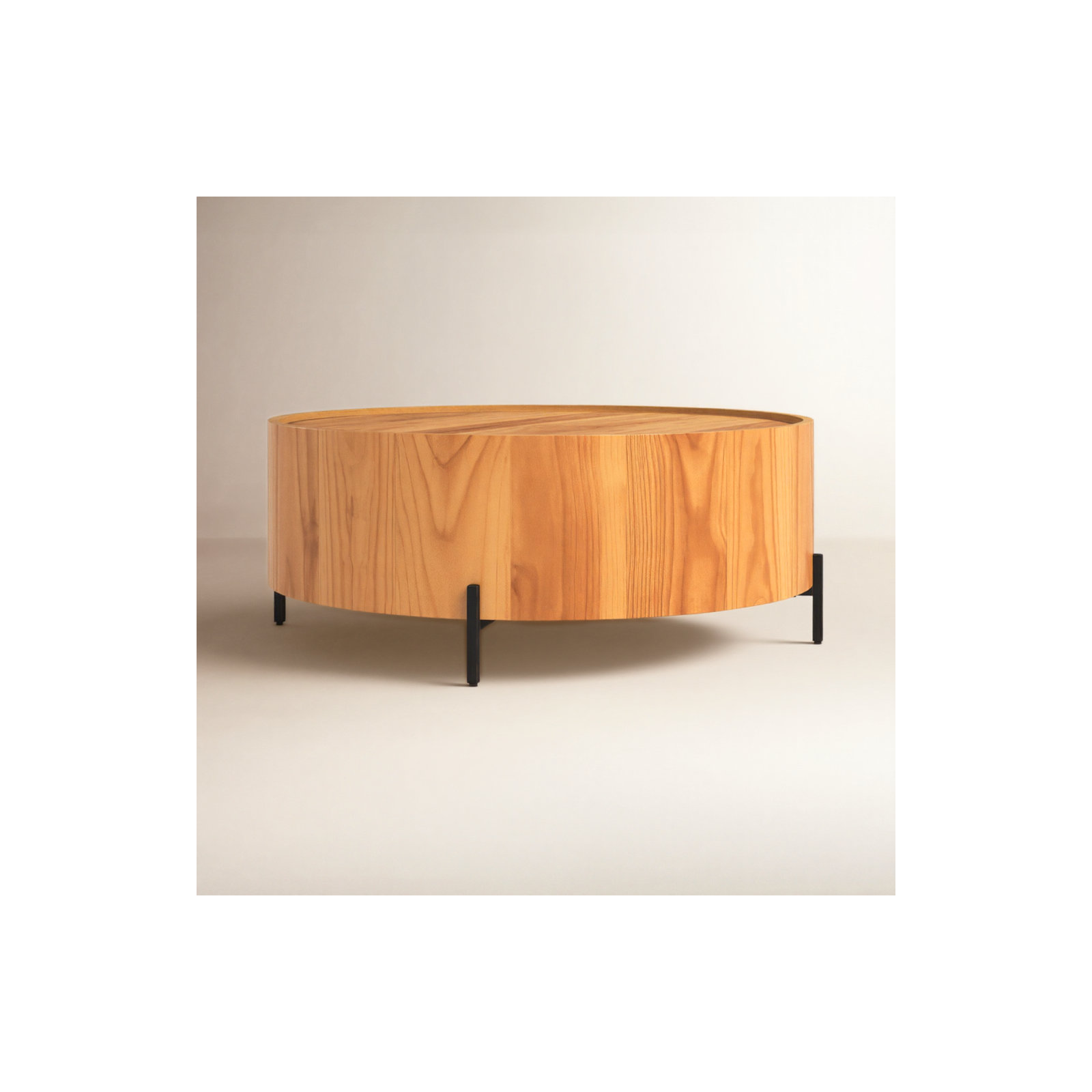 Alisha Coffee Table, Natural Teak