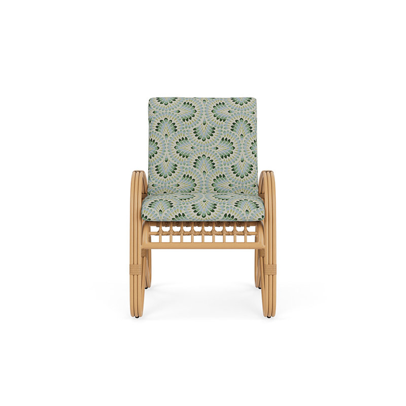 Riviera Outdoor Lounge Chair, Plume Spring
