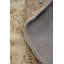 Tapis rond patiné moderne patiné 5 x 5