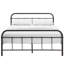 Structure de lit en acier inoxydable Maisie par Modway-25939366-71875409
