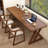 Nut-brown Rectangular Solid Wood desk-630206132