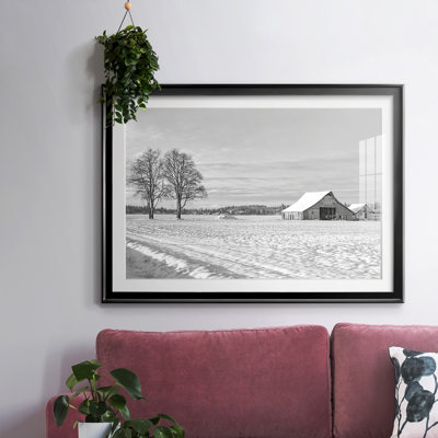 Solitude, impression sur papier encadrée