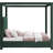 Upholstered Canopy Bed-94398539-94398540