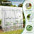 Aoodor 7x3x7 FT Lean to Greenhouse-90589152