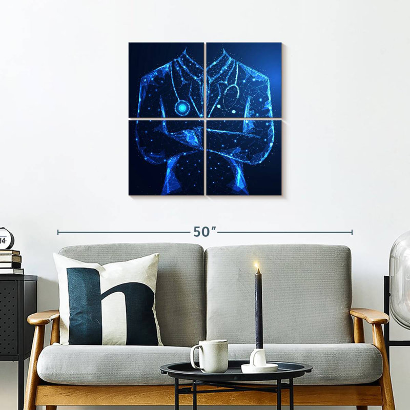 Alcaraz Digital Doctor, H 26 po x l 26 po