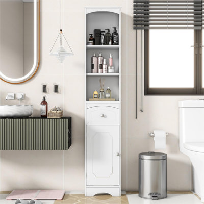 Amante Freestanding Linen Cabinet