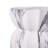 Eos 18.9"H Modern Outdoor MGO Side Table with Sculptural Fluted Design-125959554