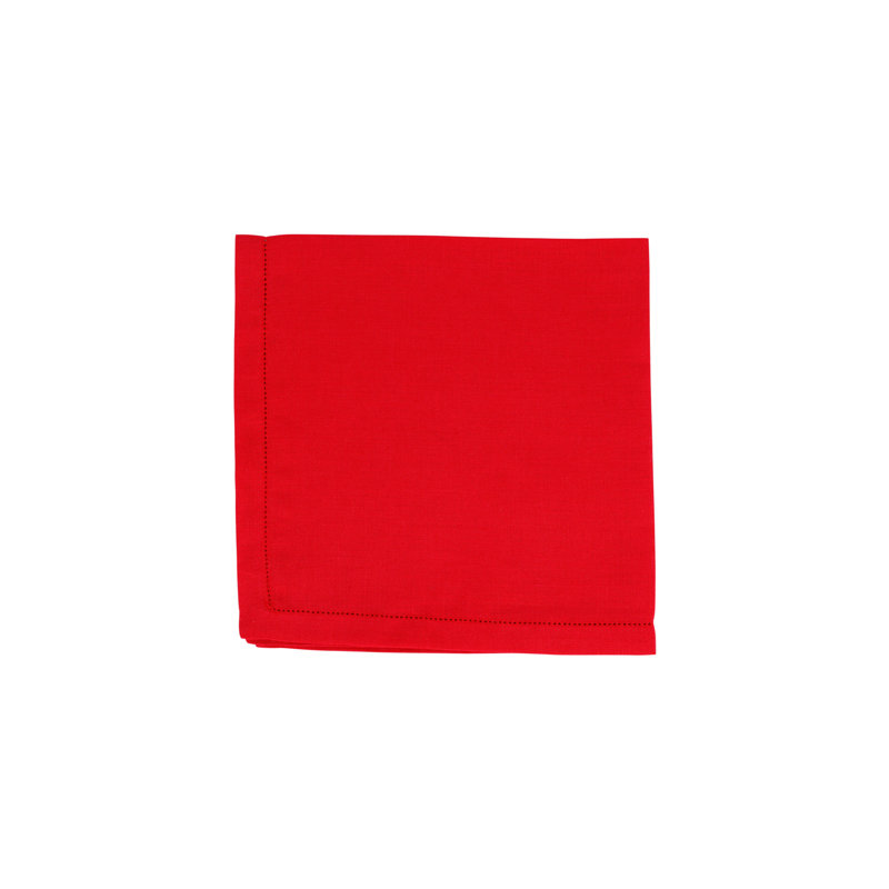 Tessuti Sage Napkins, Red