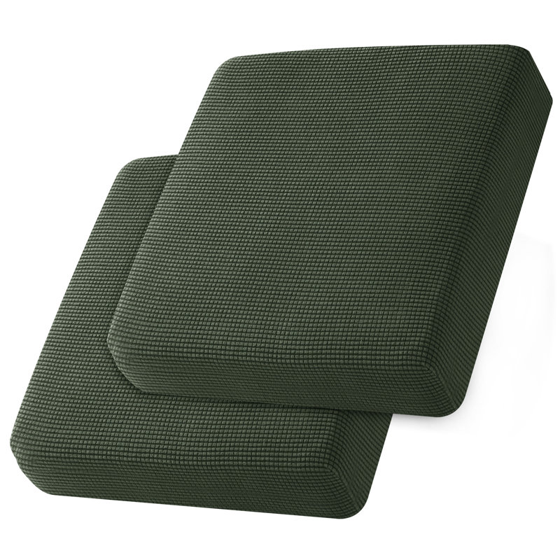Housse pour causeuse à coussins carrés Allington, Olive terne