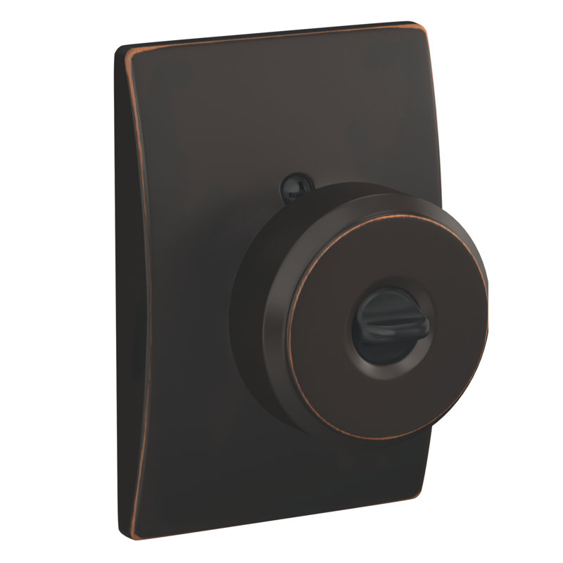 Bowery Keyed (Entry) Door Knob, Aged Bronze