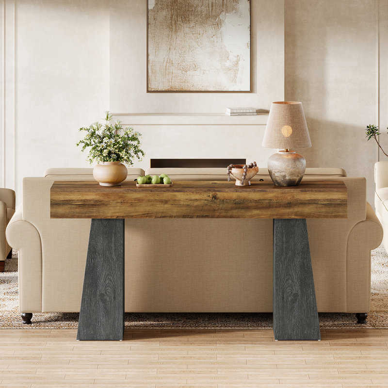 63-Inch Long Sofa Console Table