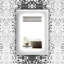 Tiffany Flat Glass Lighted Mirror
