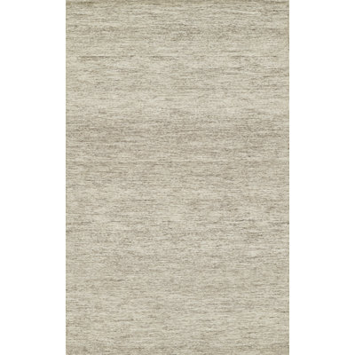 Charton Handmade Tufted Wool Gray/Sand Area Rug