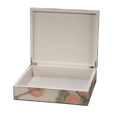 Persimmon Decorative Laquered Box