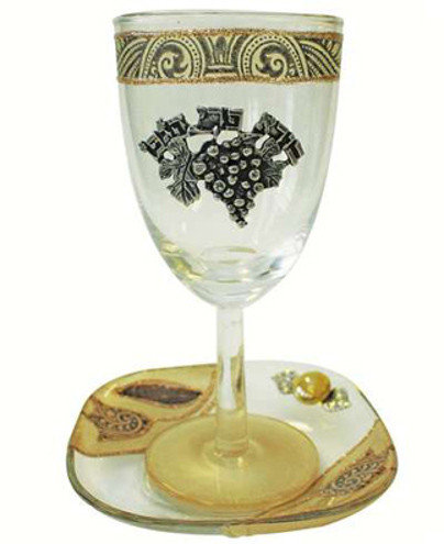 Glass Kiddush Cups