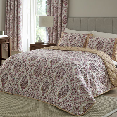 Ashmead Cotton Floral Bedspread