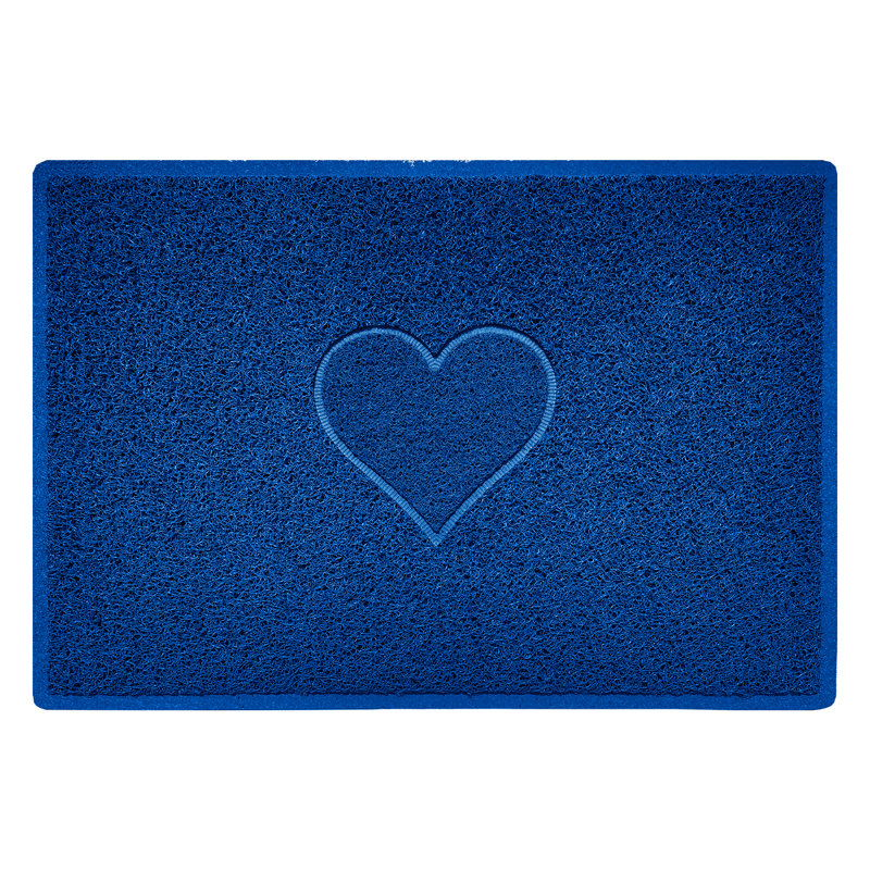 Non-Slip Indoor / Outdoor Doormat, 60cm W x 90cm L, Blue