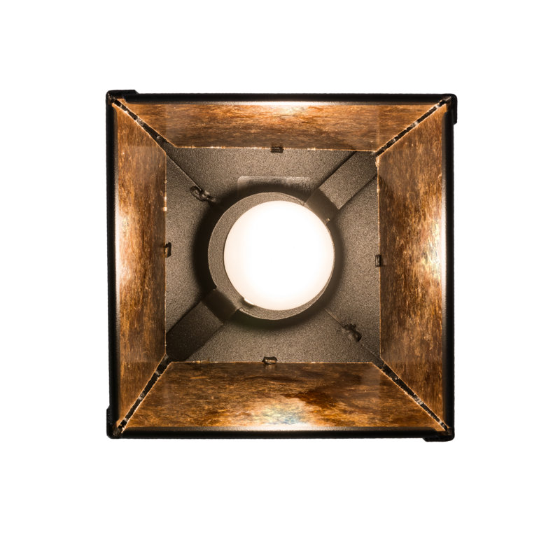 Rustic Lodge 1 - Light Pendant, Black