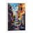 Long Hall In The City Deconstruction by Brooke Borcherding - Print on Canvas-1253515467-1260239058