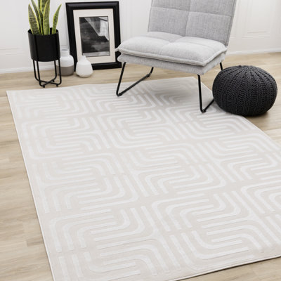 Tapis crème Amabilia