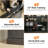 72" Farmhouse Coffee Bar Cabinet with LED Lights, Wine Rack & Glass Shelves, Large Kitchen Sideboard for Living Room, Dining Room-1320057710