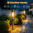 Solar Pathway Lights Outdoor, Solar Lights Outdoor Waterproof Ip65, Bright Solar Garden Lights Outdoor, Auto On/off Outdoor Solar Lights For Yard Walkway Driveway Landscape Garden Decor-126058869