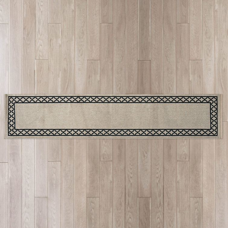 Nautica Collin Border Machine Washable All Loop Tufted Rugs 1-Piece