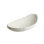 Modernist Low Bowl-White Plaster