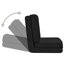 Chaise longue de plancher en cuir synthétique-68311734