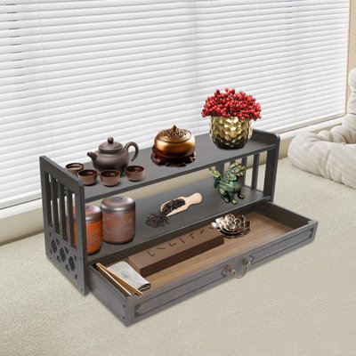 Desktop Organizer Altar Table With Drawer