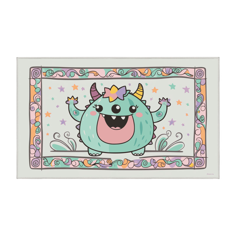 Tapis de vacances d'Halloween The Holiday Aisle®, Rectangulaire 3 pi x 5 pi