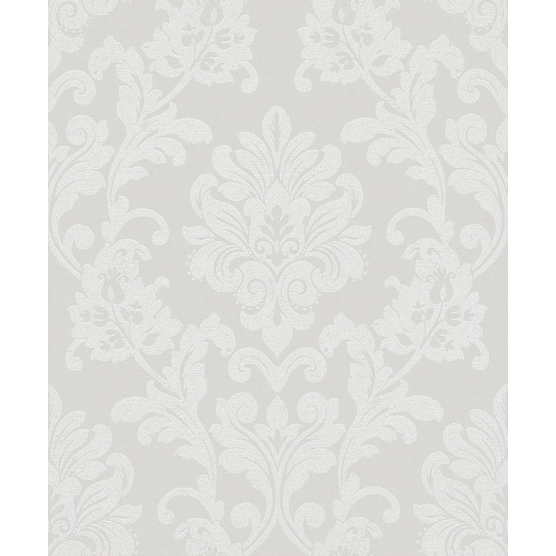 Rouleau de papier peint texturé L 33 pi x l 21 po, Crème / blanc incorrect
