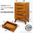 Millwood Pines Linea Solid Wood Dresser with 5 Drawers Chest of Drawers-918176262