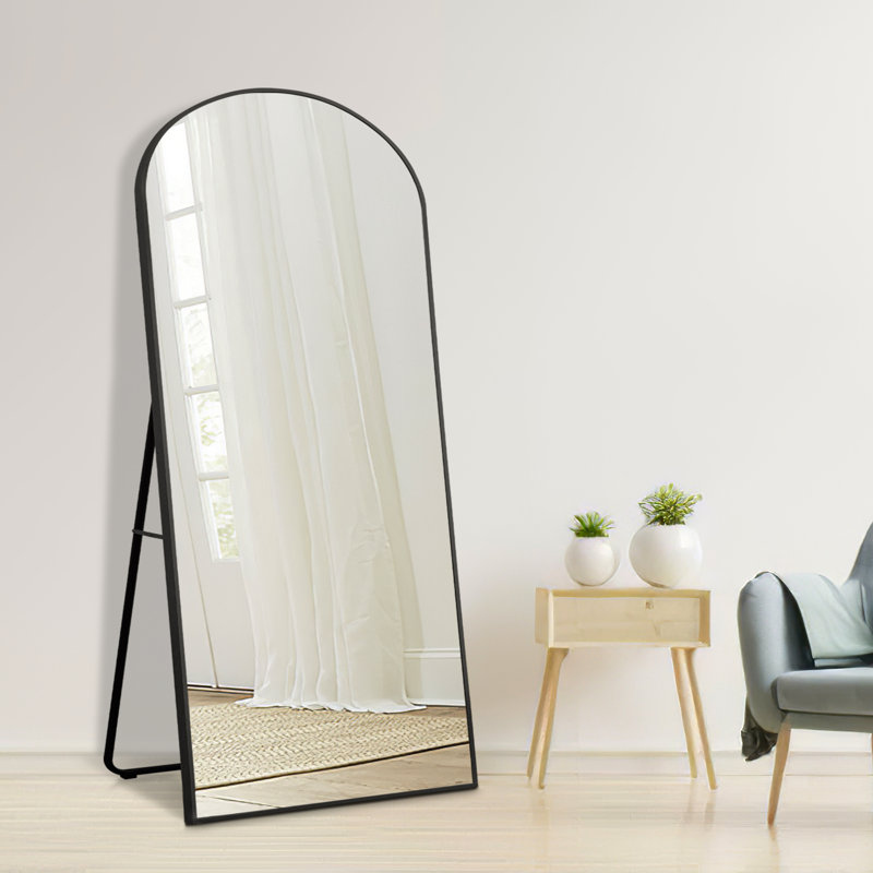 Miroir pleine grandeur Elden, Noir, 71 po x 28 po