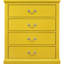 Commode 4 tiroirs Phillipe G3102-BC, peut être utilisée pour la salle à manger et le salon-360775695