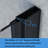 36" W x 72" H Pivot Semi-Frameless Shower Door-88141855