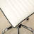 White Chromel Adjustable Air Lift Office Chair-1891098904