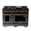 Gemstone™ KED 483 Series 48" 4.2 Cubic Feet Freestanding Convection Range-987959794