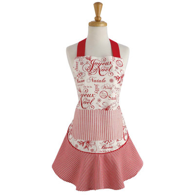 Christmas Cotton Bib Apron