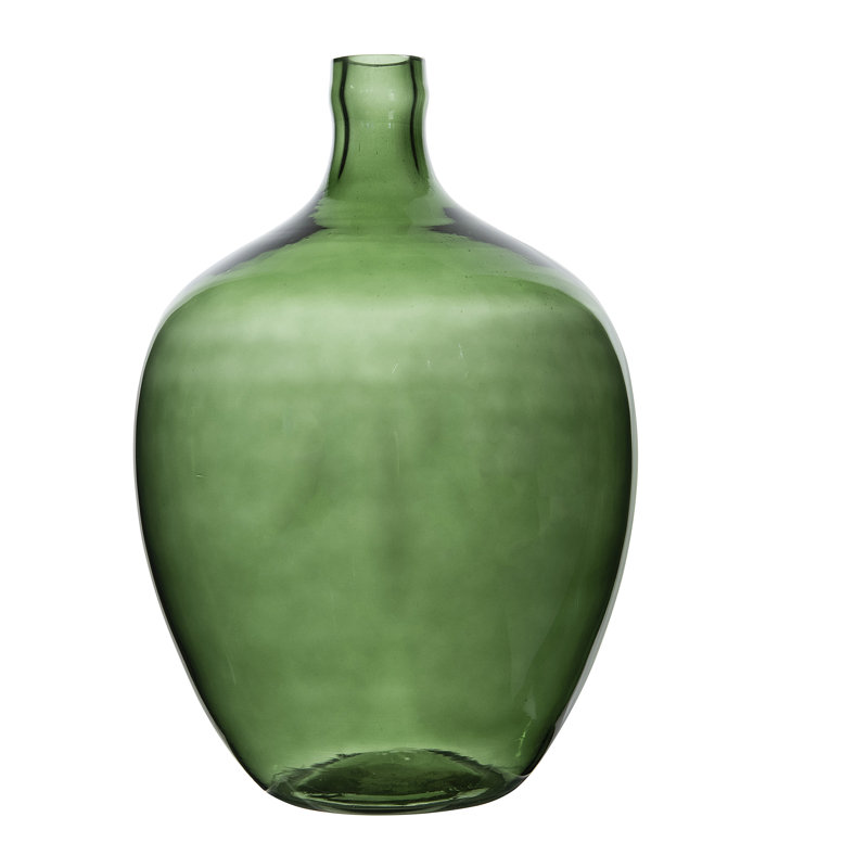 Glass Decorative Bottle, 40.64cm H x 27.94cm W x 27.94cm D