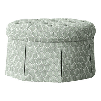 Alma Round Ottoman