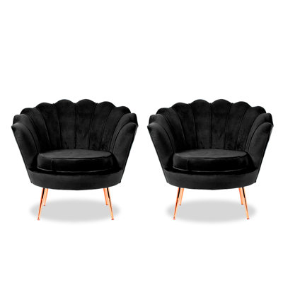 Velvet Accent Chair