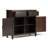 Connaught 40"W Solid Wood 2-Shelf Entryway Storage Cabinet with 2 Storage Drawers-1501895193