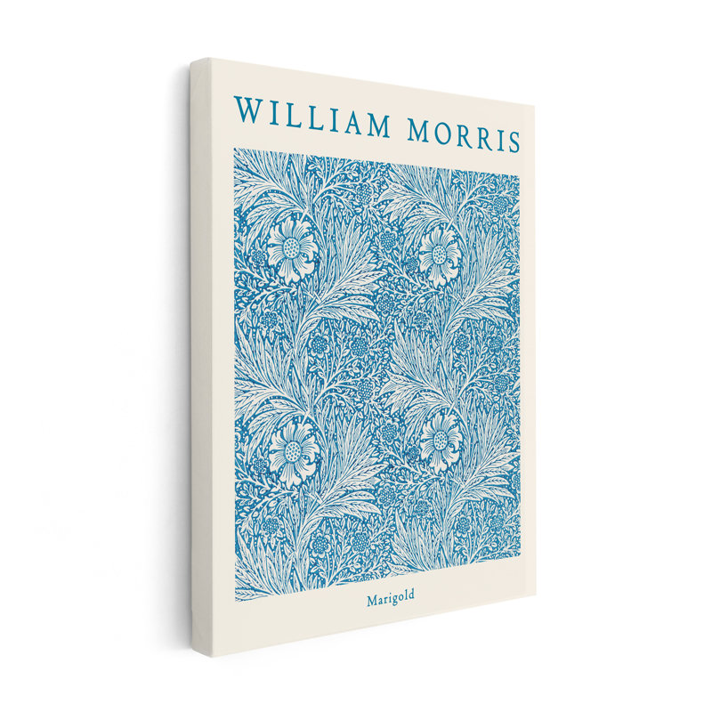 William Morris - souci n ° 7, 11"H x 14"W, Canvas, Unframed
