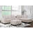 Vega Reversible Faux Fur Sectional with Media Console And Storage Ottoman-2034357302