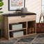 Faux Leather Upholstered Storage Bench